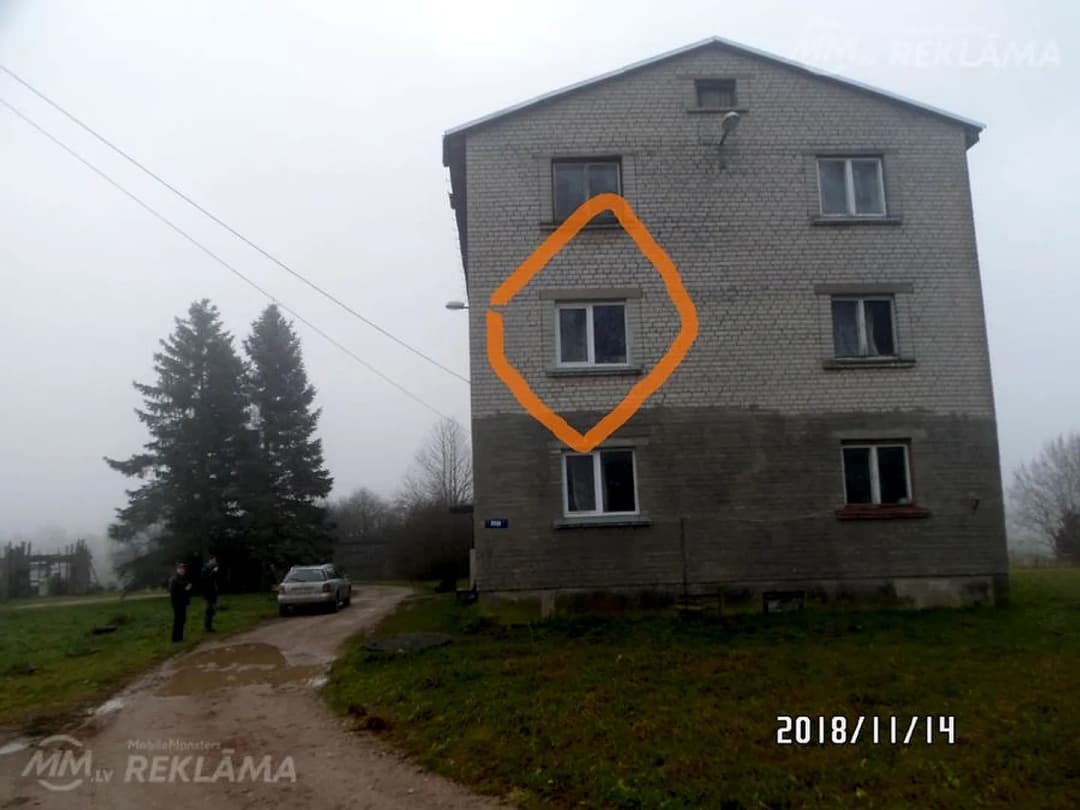 Dzīvoklis Priekulē, 40.6 м², 2 ist., 2 stāvs. — bilde 2