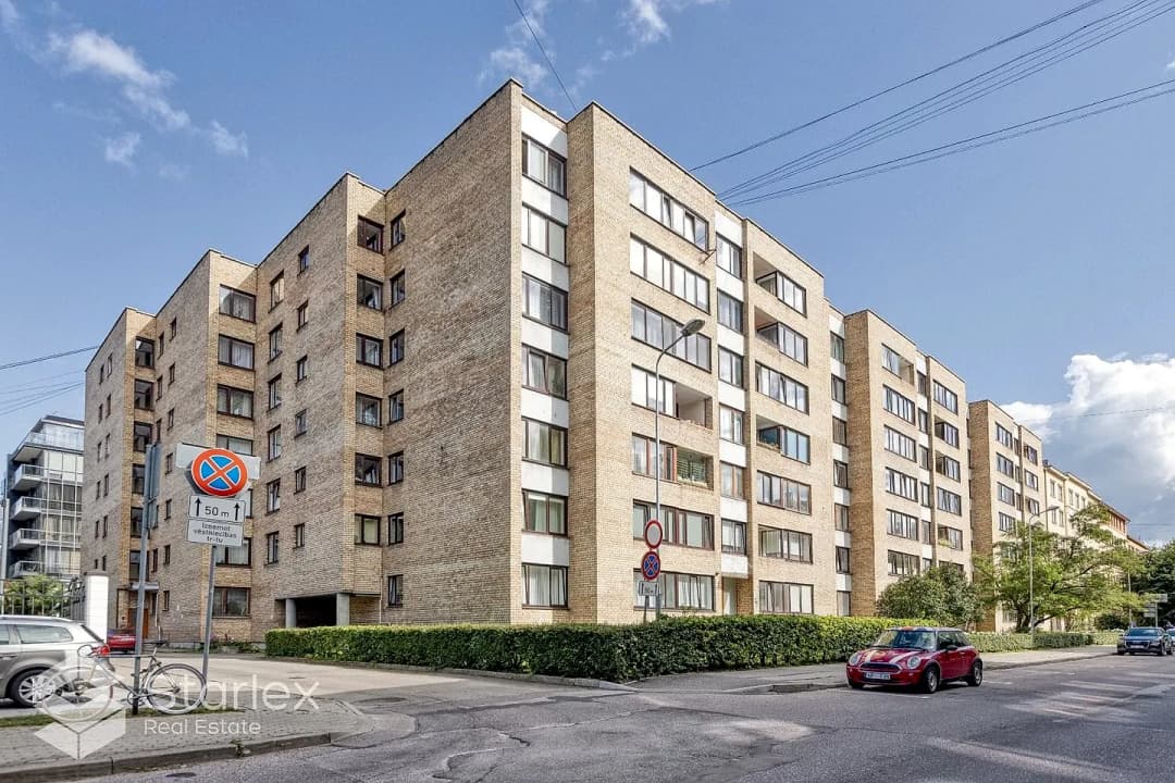 3-ist. Dzīvoklis, 100㎡ - Rīga, Centrs
