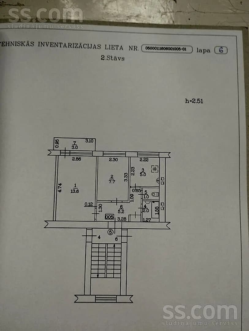 Divistabu dzīvoklis — Hospitāļa 1