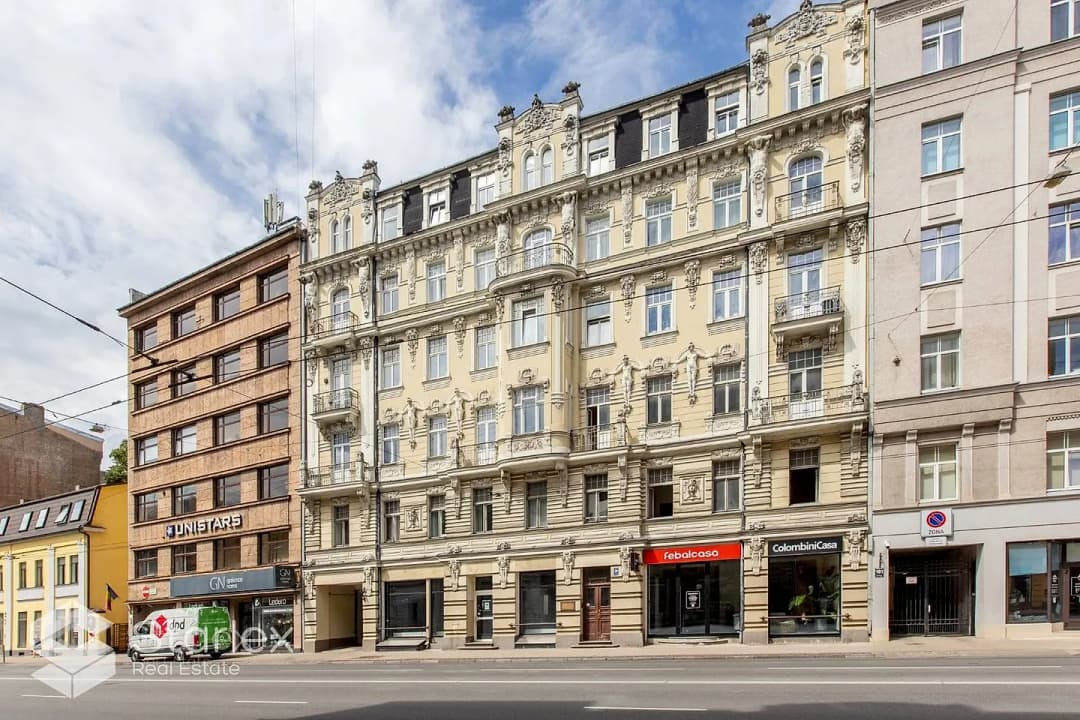 4-ist. Dzīvoklis, 94.9㎡ - Rīga, Centrs