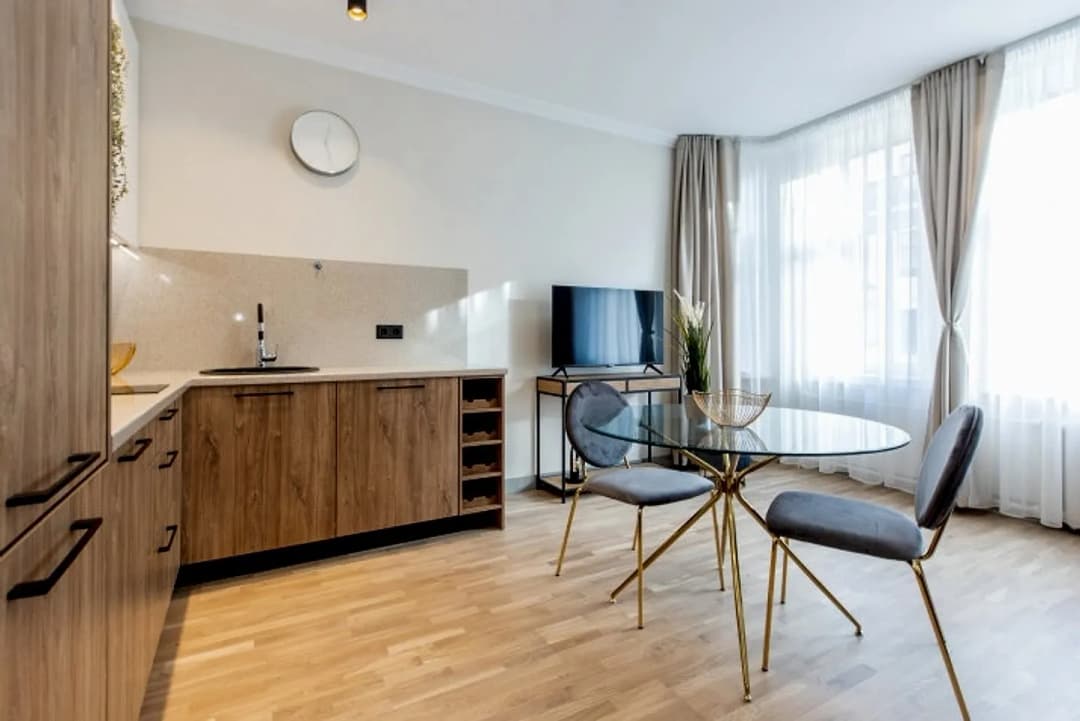 Kvalitatīvs studio tipa dzīvoklis renovētā ēkā, Rīgas centrā. Zemi komunālie maksājumi — bilde 2