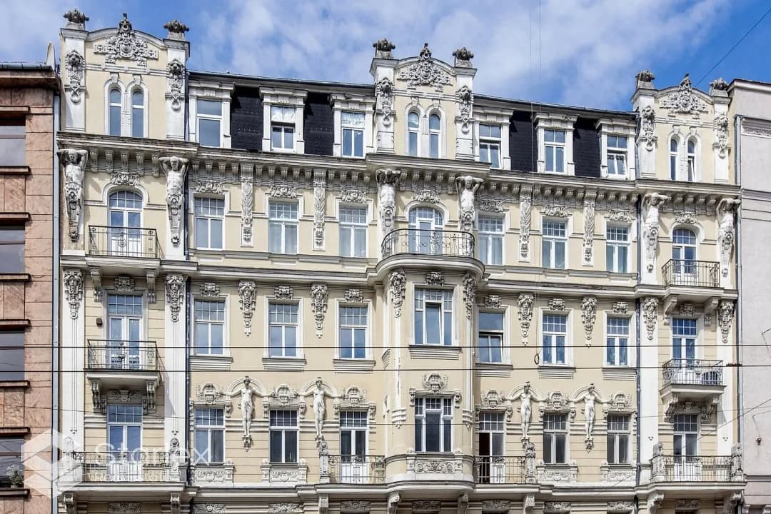 4-ist. Dzīvoklis, 94.9㎡ - Rīga, Centrs — bilde 2