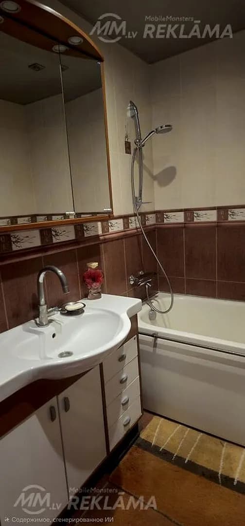 Dzīvoklis Jūrmalā, Kauguros, 58 м², 3 ist., 6 stāvs. — vēl bildes