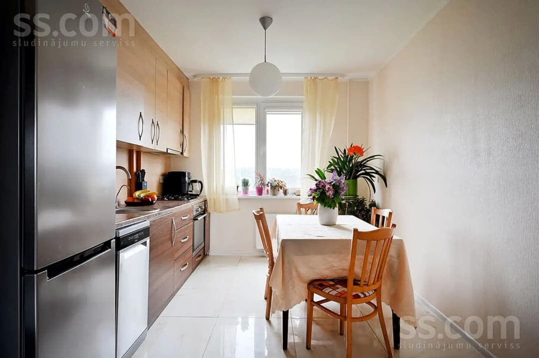 4 istabu dzīvoklis — Kurzemes pr. 118 — bilde 3