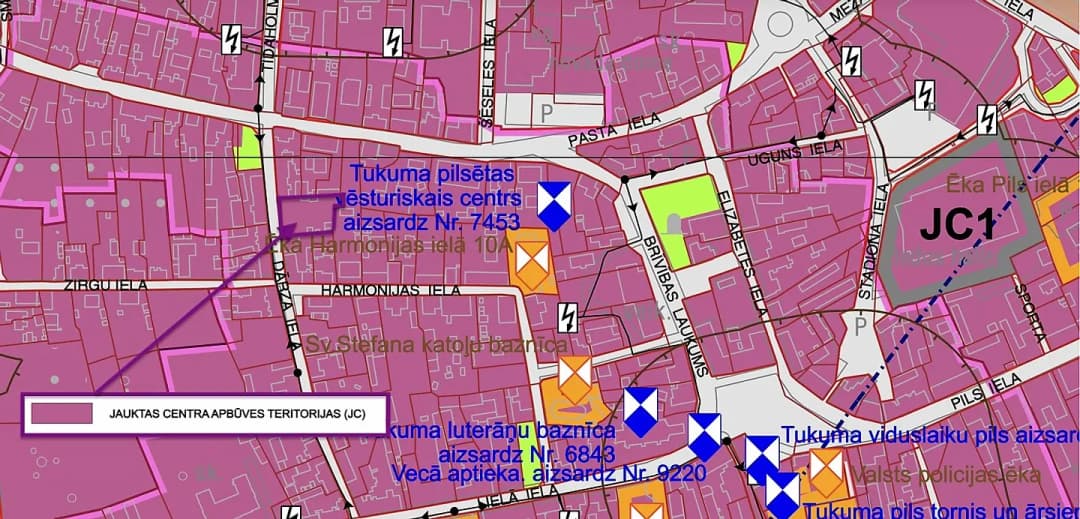 Zeme, 1185㎡ - Tukuma novads, Tukums — bilde 4
