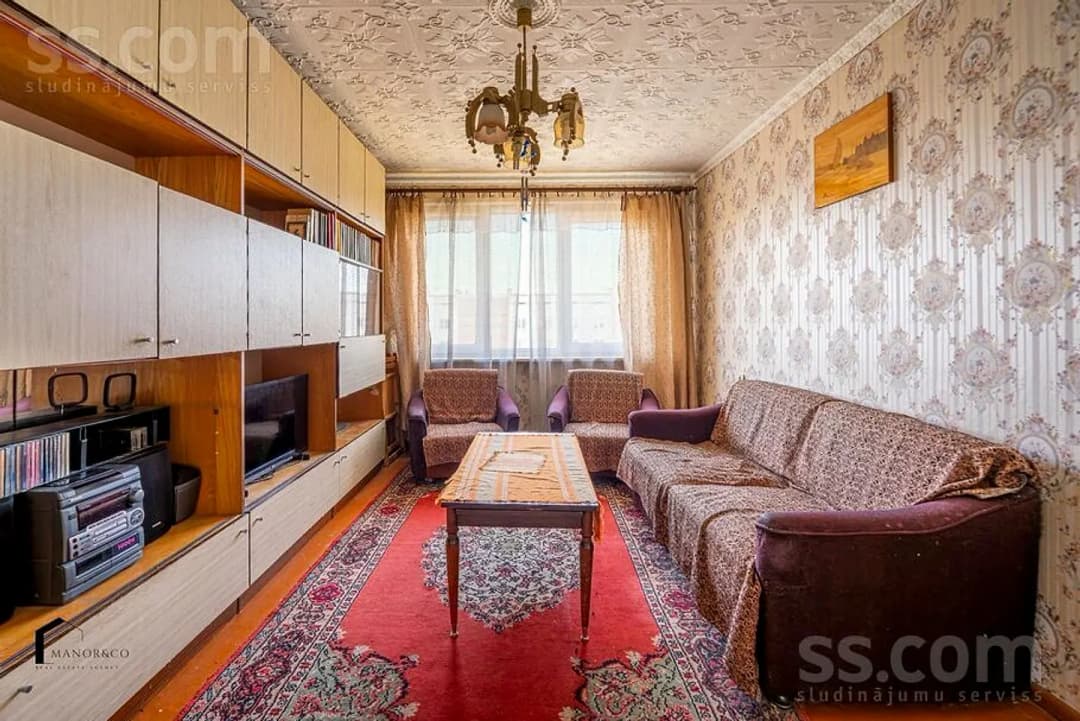Trīsistabu dzīvoklis — Ilūkstes 109