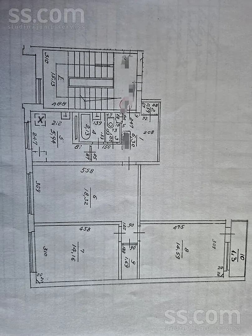 Trīsistabu dzīvoklis — Maltas 21 — bilde 3