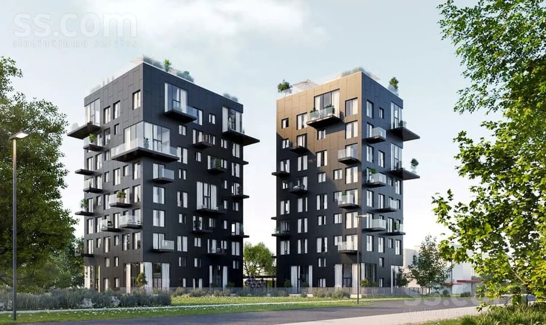 Trīsistabu dzīvoklis — Grostonas 9a