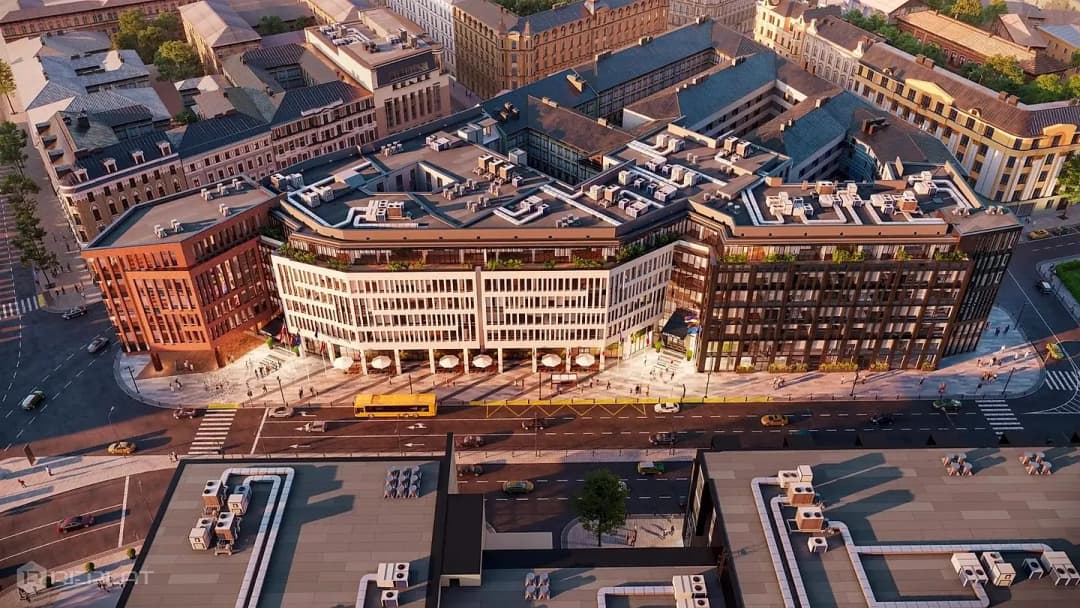 1-ist. Telpas, 128.48㎡ - Rīga, Centrs — bilde 2