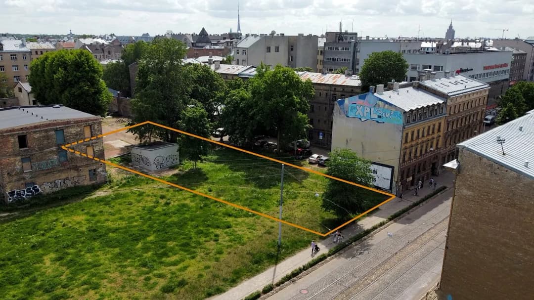 Zeme, 1349㎡ - Rīga, Centrs