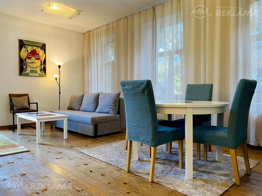 Dzīvoklis Rīgā, Centrā, 56 м², 2 ist., 3 stāvs. — bilde 3