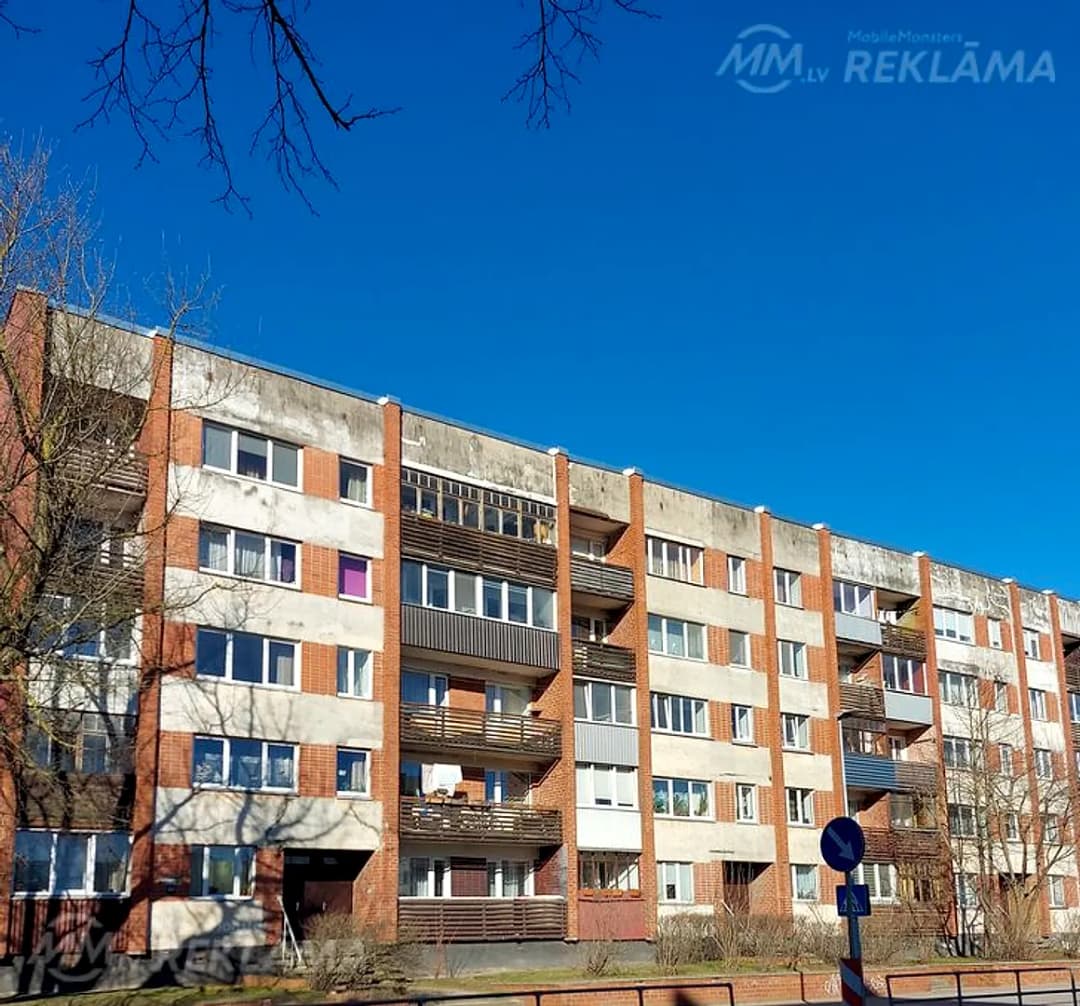 Dzīvoklis Liepājā, 35 м², 1 ist., 3 stāvs.