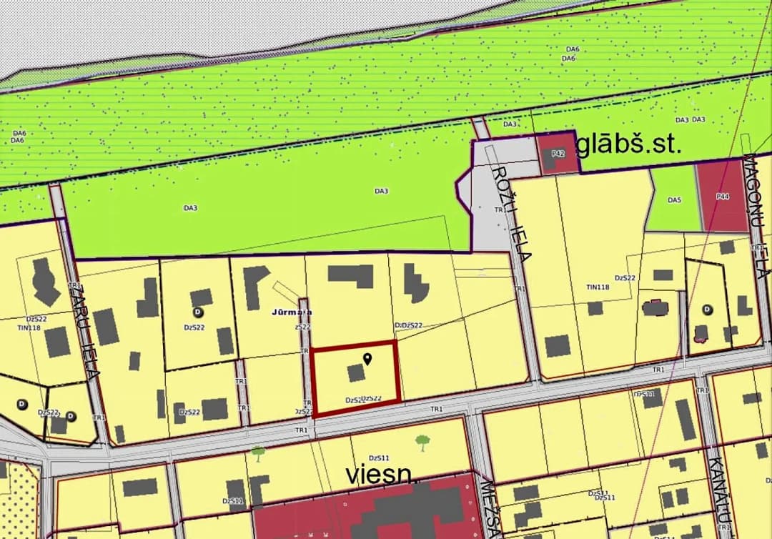 Zeme, 2888㎡ - Jūrmala, Melluži — bilde 3