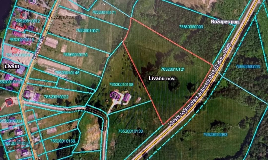 Zeme, 21700㎡ - Līvānu novads, Līvāni — bilde 4