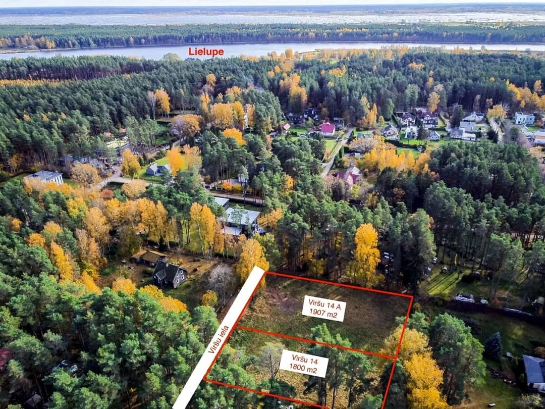 Zeme, 3707㎡ - Jūrmala, Melluži — bilde 2
