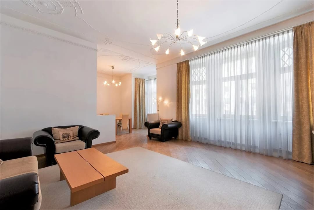 3-ist. Dzīvoklis, 99.5㎡ - Rīga, Centrs